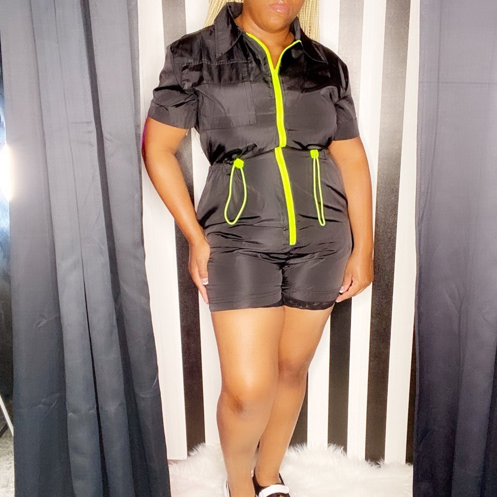 Drawstring Jumpsuit